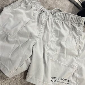 Abercrombie Light Gray Shorts